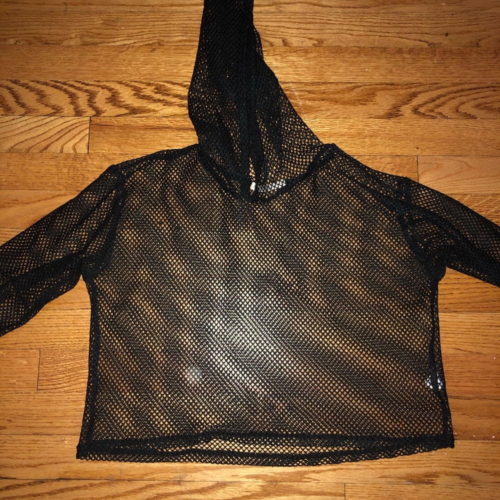 Mesh Cover up Top
